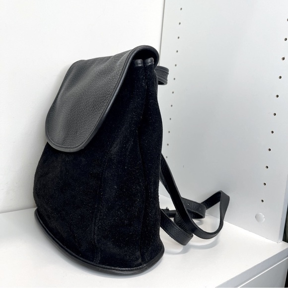 VTG 1996 COACH 9016 Black Leather/Suede
Berkeley Women Backpack Made in The US main image 13